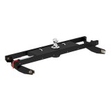 CURT Double-Lock Gooseneck Hitches 60710 Hitch, Double-Lock, Bed Location, Steel, Carbide Powdercoated, Chevy, GMC, Kit thumbnail 1
