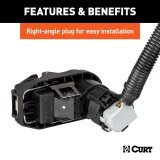 Curt Manufacturing Trailer Wiring Harnesses 56003 2019-2023 Chevrolet Silverado 1500 All; 2020-2023 Chevrolet Silverado 2500 HD All; 2020-2023 Chevrolet Silverado 3500 HD All; 2022-2022 Chevrolet Silv thumbnail 2