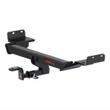 CURT Class 2 Receiver Hitch 121743 Hitch, II, 1 1/4 in. Receiver, Square Tube Welded, Black Powdercoated, with Old-Style Ball Mount, Jeep, Compass, Each thumbnail 1