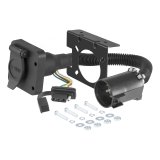 CURT Custom Wiring Connector Harnesses 55664 Vehicle Towing Harness Adapter, Trailer Harness Adapter, 6-Way Round to 4-Way Flat, GM/Ford, Each thumbnail 2