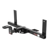 CURT Class 1 Receiver Hitch 113313 Trailer Hitch, I, 1/4 in. Receiver, Black Powdercoated, Chevy, Each thumbnail 2