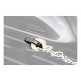 CURT Safety Chain Anchors for 2013-2025 2500, 3500 - 60617 Bracket, Steel, Black Powdercoated, Twist-lock, Ram, Pair thumbnail 3
