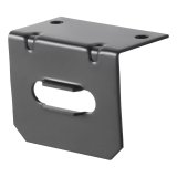 CURT Trailer Wire Connector Brackets 58300 Vehicle Towing Harness Adapter Mounting Bracket, Bracket, 4 Flat, Bulk thumbnail 1