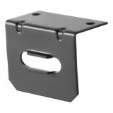 CURT Trailer Wire Connector Brackets 58300 Vehicle Towing Harness Adapter Mounting Bracket, Bracket, 4 Flat, Bulk thumbnail 4