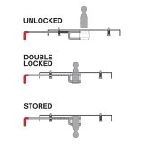 CURT Double-Lock Gooseneck Hitches 60607 Hitch, Double-Lock, Steel, Chevy, GMC, Dodge, Ford, Toyota, Each thumbnail 8