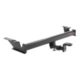 CURT Class 1 Receiver Hitch 114333 Hitch, I, 1/4 in. Receiver, Square Tube Welded, Black Powdercoated, with Old-Style Ball Mount, Chevrolet, Spark, Each thumbnail 2