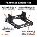 Curt Manufacturing Fifth Wheel Hitches 16574 Trailer Hitch Slider thumbnail 5