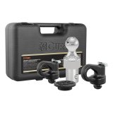 CURT OEM-Compatible Gooseneck Hitches 60639 Trailer Hitch, OEM Puck System 2 5/16 in. Ball and Safety Chain Anchor Kit, Chevy, GMC, Nissan, 38,000 lbs. GVW, 9,500 lbs. Vertical, Kit thumbnail 1