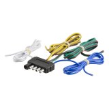 Curt Manufacturing Vehicle Towing Harness Adapters 58540 5-WAY FLAT BONDED WI thumbnail 2