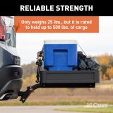 Curt Manufacturing Receiver Mounted Cargo Carriers 18415 CURT ActiveLink 49" x 22" Aluminum Carrier, Fits 2" thumbnail 3