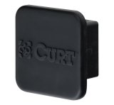 CURT Hitch Tube Covers 22272 Receiver Cover, 2 in. x 2 in., Rubber, Black, Universal, Each thumbnail 3