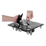 CURT Gooseneck Folding Ball Hitches 61052 Hitches, Ball, Steel, Chrome, 2-5/16 in. Ball, 30,000 GTW, Universal, Each thumbnail 3