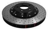 Disc Brakes Australia USA LLC - Brake Rotors for 2015-2022 MUSTANG DBA52166BLKXD 5000 Fully Assembled 2-piece BLACK XD Crossdrilled/Dimpled KP [ FORD Mustang 15-> F ] Flat rings 52632.1XD thumbnail 8