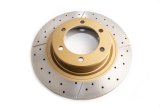 Disc Brakes Australia USA LLC Brake Rotors DBA979X Street Gold Cross-drilled/slotted [ BMW E46/E36 316-328/Z3/Z4 98-> F ] thumbnail 4