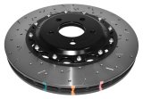 DBA HD Series 5000XS Brake Rotors for 2006-2011 EXIGE - DBA52355BLKXS Rotor, 5000XS, Vented, Cross-Drilled and Slotted Surface, Iron, Black Painted, Lotus, Front, Each thumbnail 6