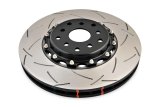 DBA Club Spec 5000 T3 Brake Rotors for 2004-2014 IMPREZA, 2015-2017 WRX, 2015-2016 WRX STI - DBA5654BLKS-10 Rotor, T3, Vented, Slotted Surface, Iron, Black Painted, Subaru, Front, Each thumbnail 1
