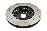 DBA Club Spec 5000 T3 Brake Rotors for 2004-2014 IMPREZA, 2015-2017 WRX, 2015-2016 WRX STI - DBA5654BLKS-10 Rotor, T3, Vented, Slotted Surface, Iron, Black Painted, Subaru, Front, Each thumbnail 4