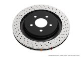 Disc Brakes Australia USA LLC Brake Rotors DBA42284XD 4000 XD Crossdrilled and Dimpled KP [ BMW F30 35 80 31 34 33 83 Series F ] thumbnail 1