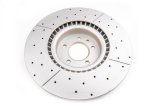 Disc Brakes Australia USA LLC Brake Rotors DBA3090X Street Gold Cross-drilled/slotted PP [ Land Rover/Range Rover LG Series L405 13-> & Range Rover Sport LW Series L494 13-> F ] thumbnail 3