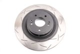 DBA Club Spec 4000 T3 Brake Rotors for 2019-2022 G70, 2018-2022 STINGER - DBA43342S Disc Rotor, Series 4000, Vented, Slotted Surface, Front, Genesis, KIA, Each thumbnail 1