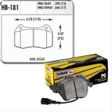 Hawk Performance Ceramic Brake Pads HB181Z.590 Pads, Ceramic, Front, BMW, Ferrari, Lamborghini, Maserati, Set thumbnail 2