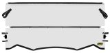 Quadboss Folding UTV Windshields 375616 Windshield FOLDING WINDSHIELD QB CLR thumbnail 1