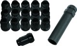 Quadboss Spline Lug Nuts 608817 Nut SPLINE LUG NUTS 12X1.25 BLACK BLK thumbnail 3