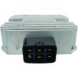 Quadboss Voltage Regulators 495329 Regulator, 12 V, Aluminum, Natural, Yamaha, Each thumbnail 2