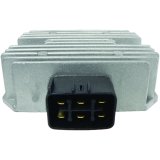 Quadboss Voltage Regulators 495329 Regulator, 12 V, Aluminum, Natural, Yamaha, Each thumbnail 3