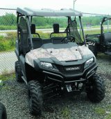 Quadboss UTV Roofs 326795 Hard Top, Roof, Cab Top Style, Polyethylene, Black, for use on Honda®, Each thumbnail 4