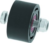 Quadboss Chain Rollers 414479 Roller, Polyethylene, Black, Yamaha, Each thumbnail 2