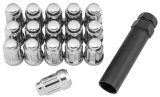 Quadboss Spline Lug Nuts 608816 Nut SPLINE LUG NUTS 12X1.25 SILVR POL thumbnail 1