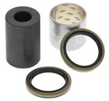 QuadBoss Lower Shock Bushing Kits 414899 Bushings, Straight Eye, Nylon, Black, Kawasaki, Kit thumbnail 1