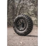 Quadboss QBT846 Utility Tires 26x9-12 Tires, Utility, 26x9.00-12, Radial, Blackwall, Each thumbnail 1