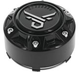 Quadboss Wheel Center Caps 608583 QuadBoss Cap - 137/156 - Black thumbnail 1
