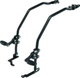 Quadboss ATV Fender Protectors 563314 Guards, Protectors, Rear, Bolt-on, Steel, Black Powdercoated, for use on Honda®, Pair thumbnail 3