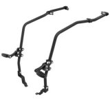 Quadboss ATV Fender Protectors 563461 Guards, Protectors, Rear, Bolt-on, Steel, Black Powdercoated, Polaris, Pair thumbnail 1