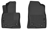 Husky X-act Contour Floor Liners for 2016-2023 CX-9 - 52101 Mats, Contour, Front Seat, Thermoplastic, Black, Mazda, Pair thumbnail 1