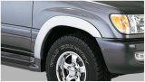 Husky OE-Style Fender Flares for 1998-2007 LAND CRUISER - 2803901 Flares, OE Style, Front, Rear, Black, Dura-Flex Thermoplastic, Toyota, Set of 4 thumbnail 1