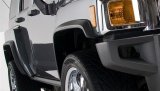 Husky OE-Style Fender Flares for 2006-2010 H3 - 28015900 Flares, OE Style, Front, Rear, Black, Dura-Flex Thermoplastic, Hummer, Set of 4 thumbnail 3