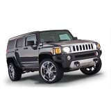 Husky OE-Style Fender Flares for 2006-2010 H3 - 28015900 Flares, OE Style, Front, Rear, Black, Dura-Flex Thermoplastic, Hummer, Set of 4 thumbnail 4