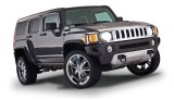 Husky OE-Style Fender Flares for 2006-2010 H3 - 28015900 Flares, OE Style, Front, Rear, Black, Dura-Flex Thermoplastic, Hummer, Set of 4 thumbnail 7