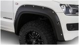 Husky Pocket-Style Fender Flares for 2017-2021 AMAROK - 2806905 Flares, Pocket Style, Front and Rear, Dura-Flex Thermoplastic, Black, Volkswagen, Set of 4 thumbnail 1