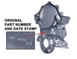 Scott Drake Timing Chain Covers C4AZ-6019-A Cover, One-piece, Aluminum, Natural, Ford, Each thumbnail 1
