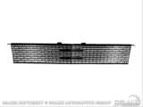 Scott Drake Grilles C6ZZ-8200-AR Grille, Main Grille, Aluminum, Black, Ford, Each thumbnail 1