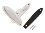 Scott Drake Replacement Outside Mirrors C3RZ-17696-A Mirror, Chrome, Round, Manual, Ford, Each thumbnail 2