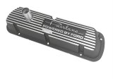 Scott Drake Classic Aluminum Valve Covers 6A582-FL Covers, Classic, Perimeter Bolt Mounting, Black, Ford Fairlane Logo, Ford, Small Block Windsor, Pair thumbnail 2