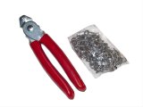 Scott Drake Replacement Upholstery Hog Rings PLIERSET-P Rings, Replacement, Steel, Natural, Pliers, Ford, Kit thumbnail 1