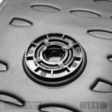 Westin Profile Floor Liners 74-15-51028 Mats, Liners, Front/Second/Third Seats, Rubberized Polymer, Black, Logo, for us on Honda®, Set thumbnail 2