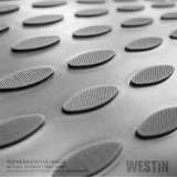 Westin Profile Floor Liners 74-15-51028 Mats, Liners, Front/Second/Third Seats, Rubberized Polymer, Black, Logo, for us on Honda®, Set thumbnail 4